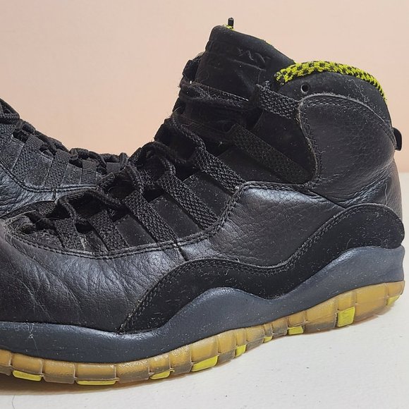 Nike Air Jordan 10 Retro Venom Green Men 8.5 2013 Rare Vintage 310805-033 main image 6